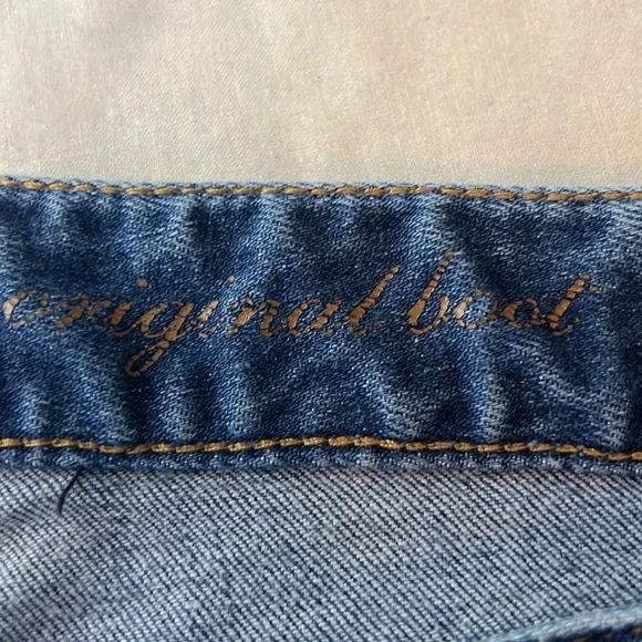 Loft original boot jeans, size 8 - Picture 6 of 7